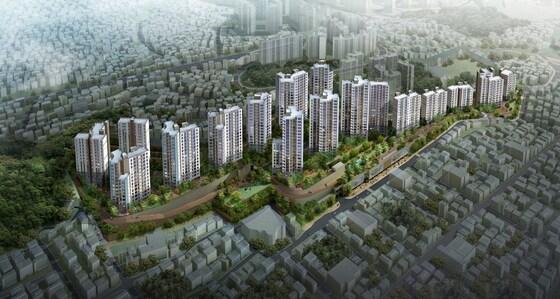 본문 이미지 - 보문파크뷰자이 조감도 ⓒNews1