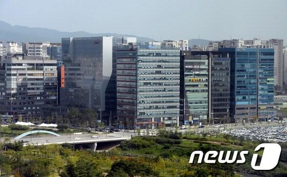 본문 이미지 - 판교 테크노밸리 전경. ⓒ News1 안은나 기자