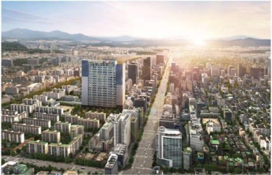 본문 이미지 - 강남역 푸르지오시티 레지던스 ⓒ News1