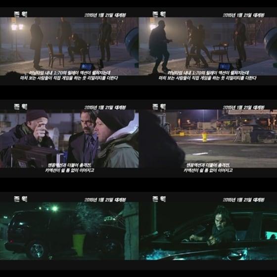 본문 이미지 - 영화 '존 윅' 액션 비하인드 영상이 공개됐다.