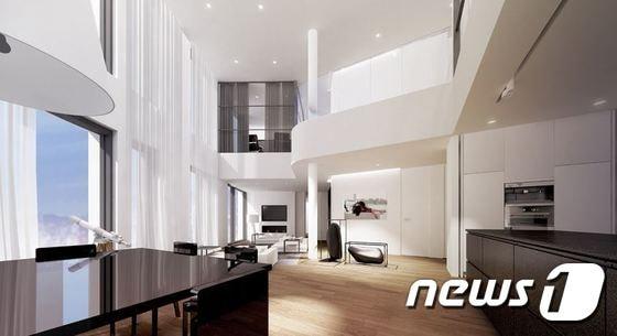 본문 이미지 - &acute;라테라스&acute; 복층구조 투시도. (출처=라테라스 홈페이지)ⓒ News1