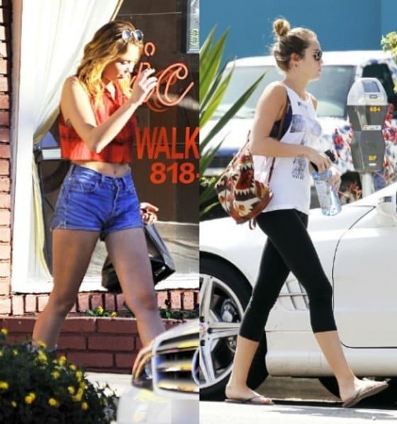 본문 이미지 - 마일리 사이러스 다이어트 전-후