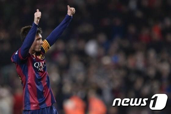 본문 이미지 - 바르셀로나 리오넬 메시. ⓒ AFP=News1