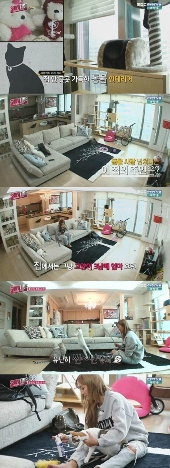 본문 이미지 - MBC 에브리원 &acute;씨스타의 쇼타임&acute; 방송 장면