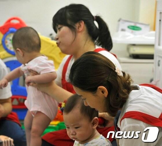 본문 이미지 - 1세 미만 영아들./ⓒ News1