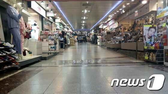 본문 이미지 - 춘천지하상가 모습. ⓒ News1