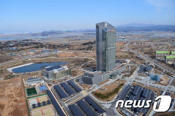 본문 이미지 - 한국전력 본사 전경 ⓒ News1