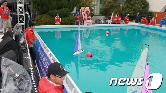 본문 이미지 - RC요트대회 모습 (조직위원회 제공)  서용찬 기자 ⓒ News1