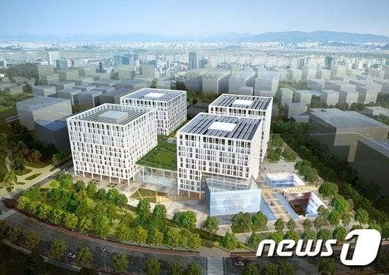 본문 이미지 - 이랜드 글로벌 R&D 센터 조감도 ⓒ News1