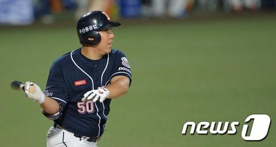 본문 이미지 - 두산 베어스 김현수. /뉴스1 ⓒ News1 양동욱 기자
