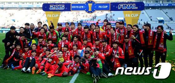 본문 이미지 - 지난해 FA컵 '디펜딩 챔피언' FC서울이 11일 대구FC를 상대로 FA컵 32강전을 치른다. ⓒ News1 박정호 기자