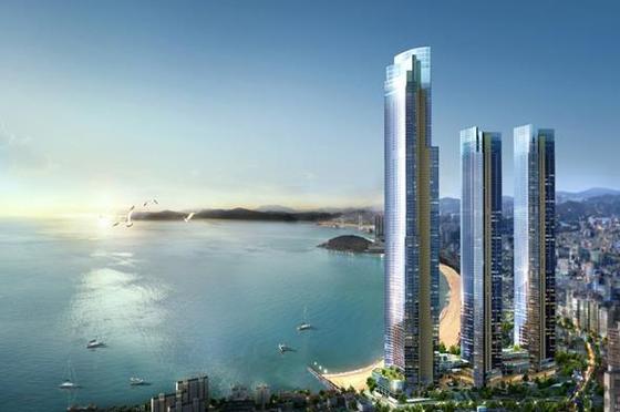 본문 이미지 - 부산 해운데 엘시티 조감도ⓒ News1