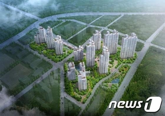 본문 이미지 - 대현 더샵 조감도.ⓒ News1