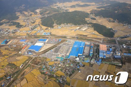 본문 이미지 - 울산 길천산업단지 . ⓒ News1