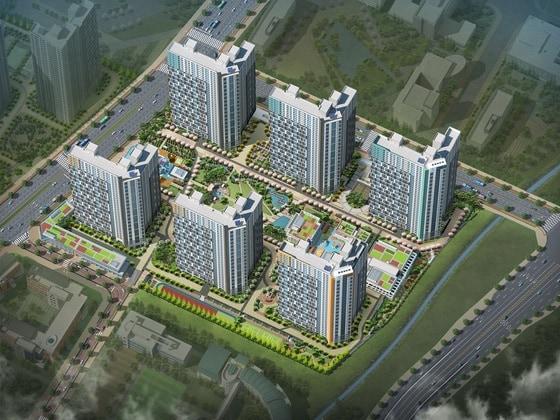 본문 이미지 - 시흥배곧 한라비발디 캠퍼스3차 조감도 ⓒ News1