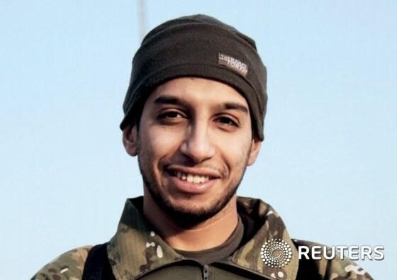 본문 이미지 - 프랑스 파리 테러 총책 압델하미드 아바우드의 지난해 모습. ⓒ 로이터=뉴스1