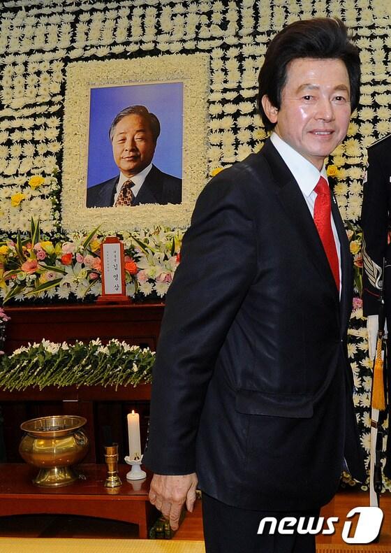 본문 이미지 - 허경영 전 민주공화당 총재. (사진공동취재단) /뉴스1