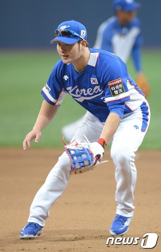 본문 이미지 - 한국 야구대표팀 4번타자 박병호. ⓒ News1 양동욱 기자
