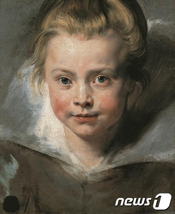 본문 이미지 - 클라라 세레나 루벤스의 초상(1616년).  이하 사진이미지 제공-국립중앙박물관. ⓒ News1