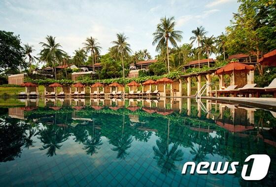 본문 이미지 - 80여개의 객실로 이뤄진 코사무아의 숨겨진 보석 '통사이베이리조트'. 사진 제공/ 허니문리조트 ⓒ News1