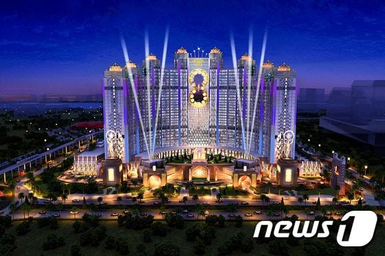 본문 이미지 - 웹투어는 추운 겨울 몸과 마음을 녹일 수 있는 따뜻한 동남아 여행지 3곳과 인기 리조트와 함께하는 에어텔 상품을 선보였다. 사진은 마카오 스튜디오 시티 호텔. 사진 제공/ 웹투어  ⓒ News1