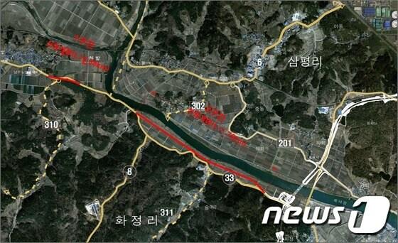 본문 이미지 - 온양 발리~서생 진하간 연결도로인 군도33호선. ⓒ News1