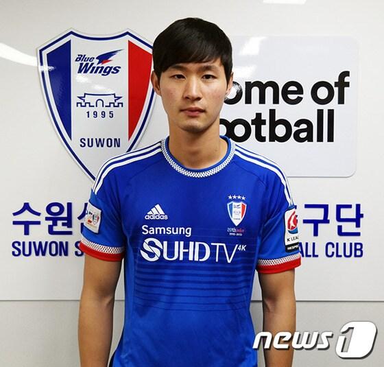 본문 이미지 - 수원 삼성에 입단한 김종민(23) (수원 삼성 제공) ⓒ News1