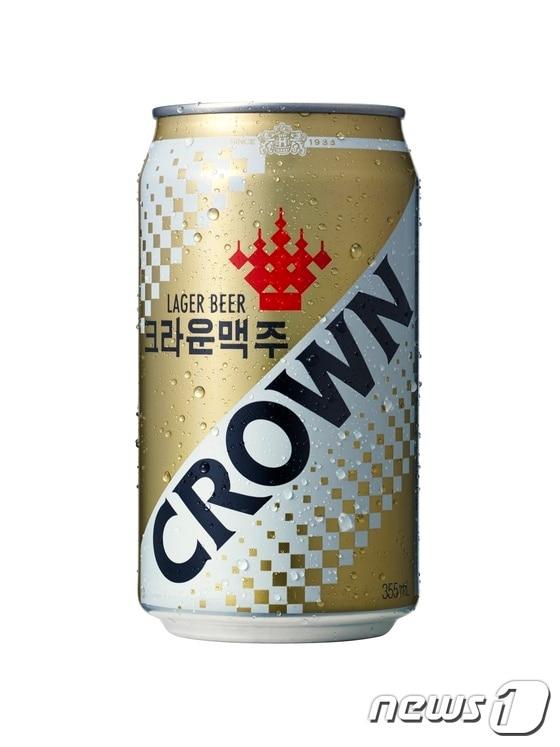 본문 이미지 - 크라운맥주.(하이트진로 제공)ⓒ News1