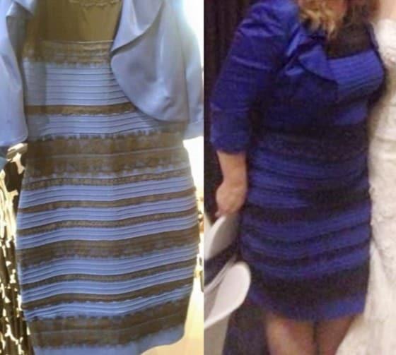 본문 이미지 - 드레스 색깔 논란