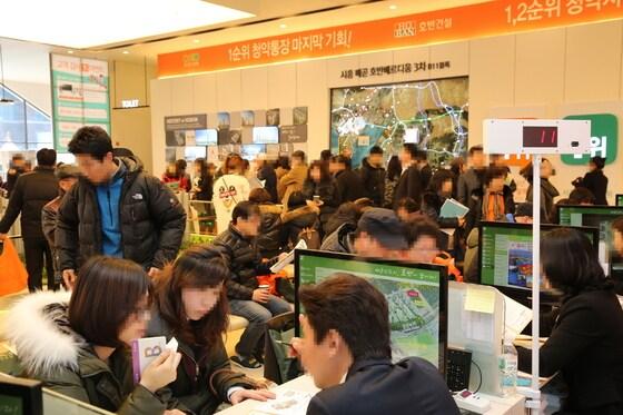 본문 이미지 - 시흥 배곧신도시 호반베르디움 3차 현장사진. / 제공=호반건설 ⓒ News1