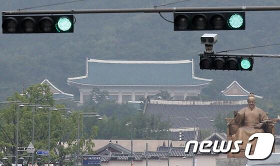 본문 이미지 - 청와대 전경. ⓒ News1