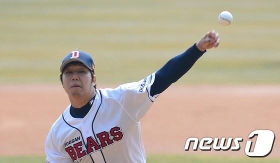 본문 이미지 - 두산 베어스 장원준. ⓒ News1 양동욱 기자
