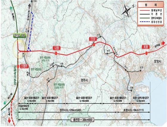 본문 이미지 - 개통구간 노선도/제공=국토교통부ⓒ News1
