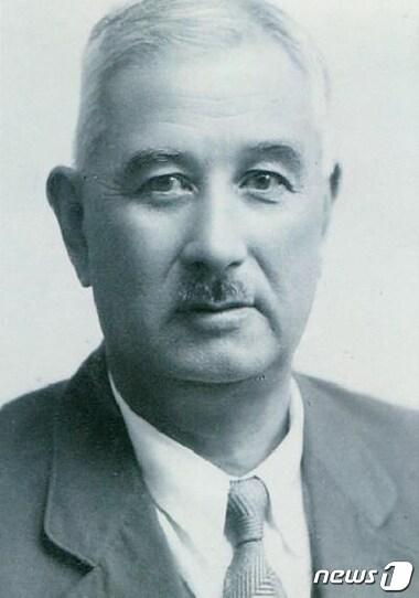 본문 이미지 - 4월의 독립운동가로 선정된 조지 루이스 쇼 선생.2015.3.30/ⓒ News1