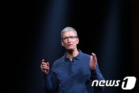 본문 이미지 - 팀 쿡 애플 CEO. ⓒ AFP=뉴스1 ⓒ News1