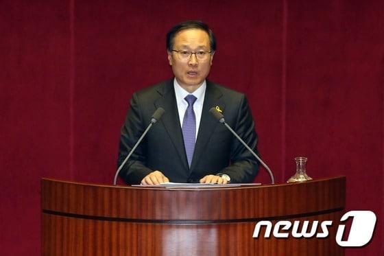 본문 이미지 - 홍영표 더불어민주당 원내대표. 뉴스1 ⓒ News1