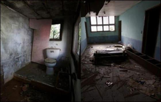 본문 이미지 - 세상에서 가장 소름 돋는 장소 7에 뽑힌 곤지암 정신병원 내부(CNN Go 홈페이지)./ⓒ News1