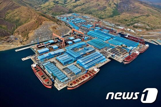 본문 이미지 - 한진중공업 필리핀 수빅조선소 전경.ⓒ News1