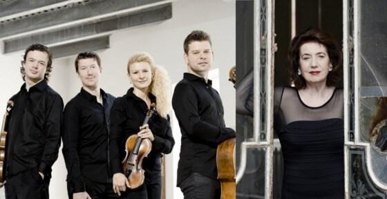 본문 이미지 - 첫 내한공연하는 현악4중주단 '파벨 하스 콰르텟'(왼쪽. 6월16일)과 피아니스트 이모젠 쿠퍼(6월21일) / (사진 제공 LG아트센터)