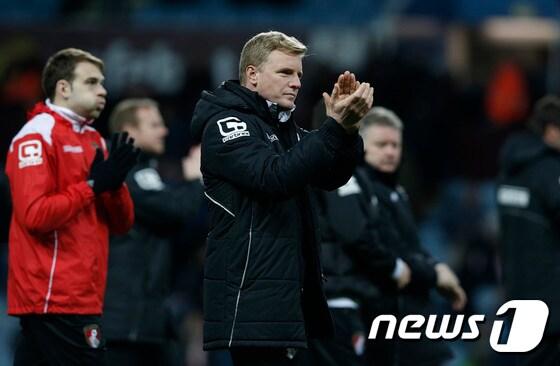 본문 이미지 - 본머스의 에디 하우 감독. ⓒ AFP=News1