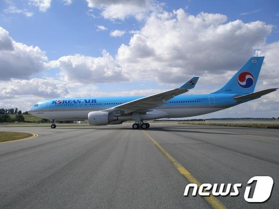 본문 이미지 - 대한항공 A330-200 항공기(대한항공 제공)ⓒ News1