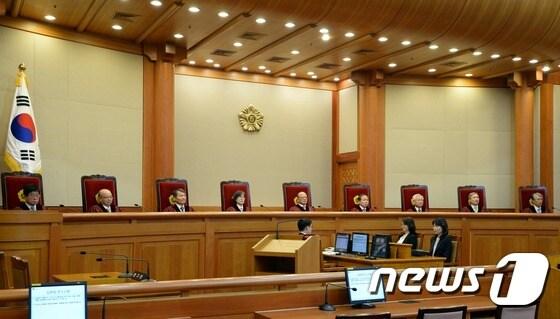 본문 이미지 - 헌법재판소. ⓒ News1 정회성 기자