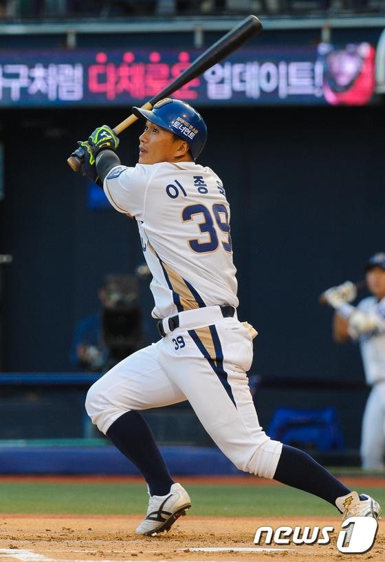 본문 이미지 - NC 다이노스 이종욱. ⓒ News1 이승배 기자