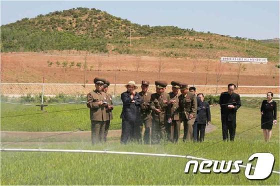 본문 이미지 - 임신 및 출산 가능성이 제기된 북한 김정은 노동당 제1비서의 여동생 김여정 당 부부장이 지난 4월 이후 47일여만에 공개석상에 모습을 드러냈다.(노동신문)ⓒ News1