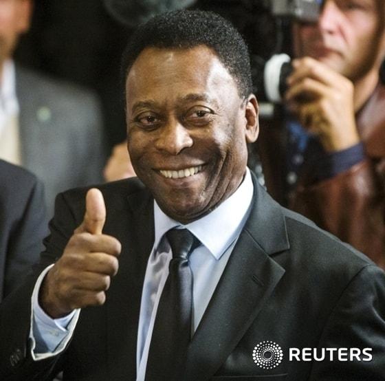 본문 이미지 - 브라질의 '축구황제' 펠레가 2022년 12월 29일 영면에 들었다. 향년 82세. ⓒ 로이터=News1 자료 사진