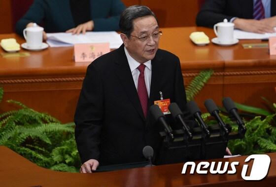본문 이미지 - 위정성 전국인민정치협상회의 주석. ⓒ AFP=뉴스1