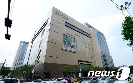 본문 이미지 - 현대백화점 무역센터점 전경. 2015.6.19/뉴스1 ⓒ News1 박지혜 기자