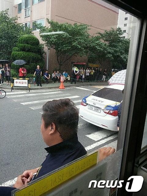 본문 이미지 - 울산 남구 세양청구아파트가 지난 6월30일 현 입주자대표회의 회장에 대한 해임 주민투표를 진행하고 있다.ⓒ News1 