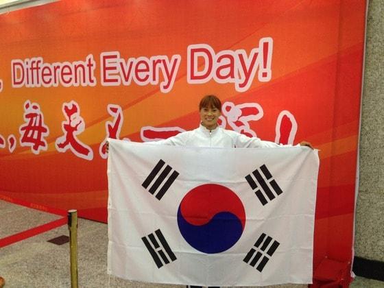 본문 이미지 - 여자 멀리뛰기의 정순옥.(대한육상경기연맹 제공) ⓒ News1