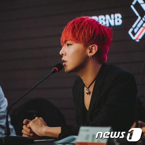 본문 이미지 - '피스마이너스원 : 무대를 넘어서' 기자간담회에 참석한 지드래곤(27ㆍ권지용) ⓒ News1